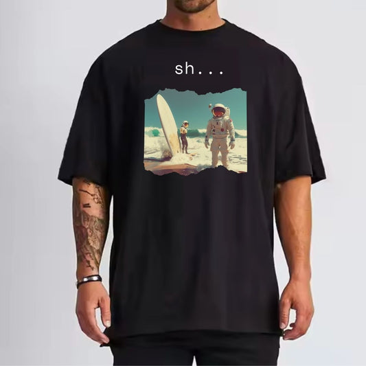 Spaceman Surfer Tee